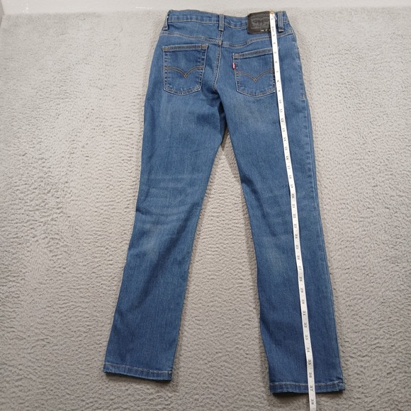 Levi's 511 Slim Performance Jeans Big Boys 14 Regular W27 L27 Blue EUC - Picture 13 of 14